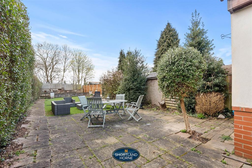 Rear garden