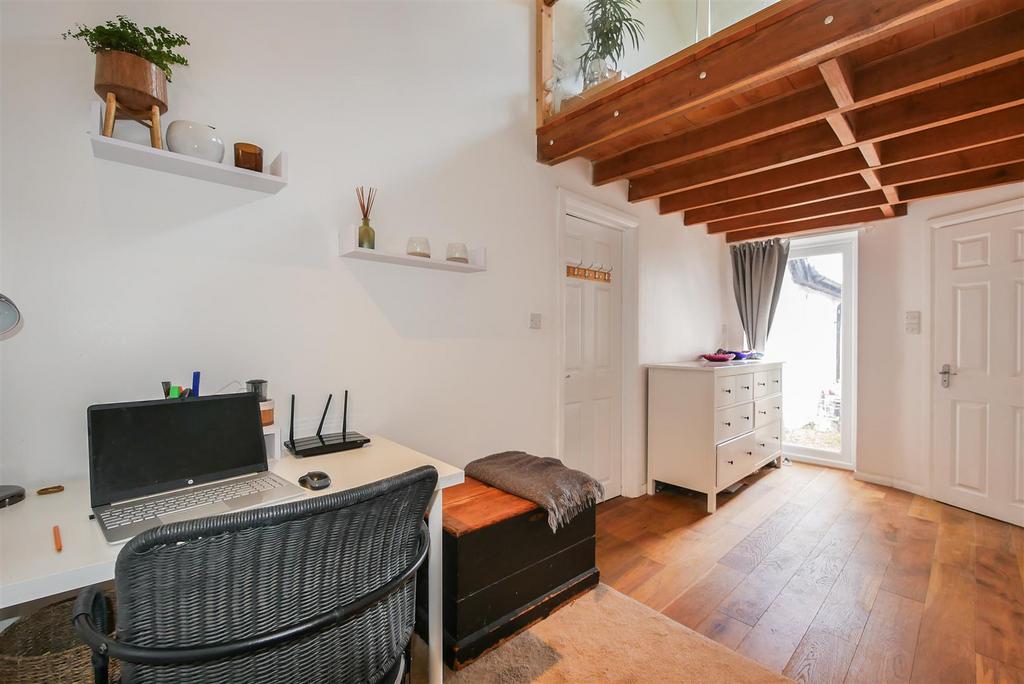 Bedroom with mezzanine
