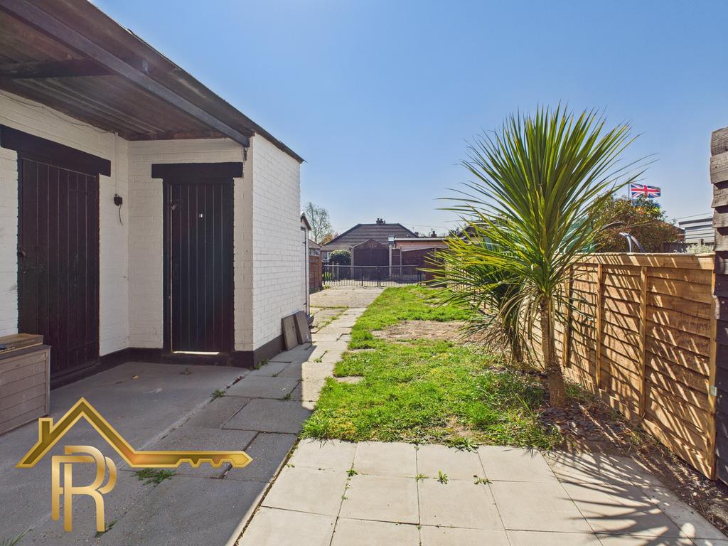 Rear garden