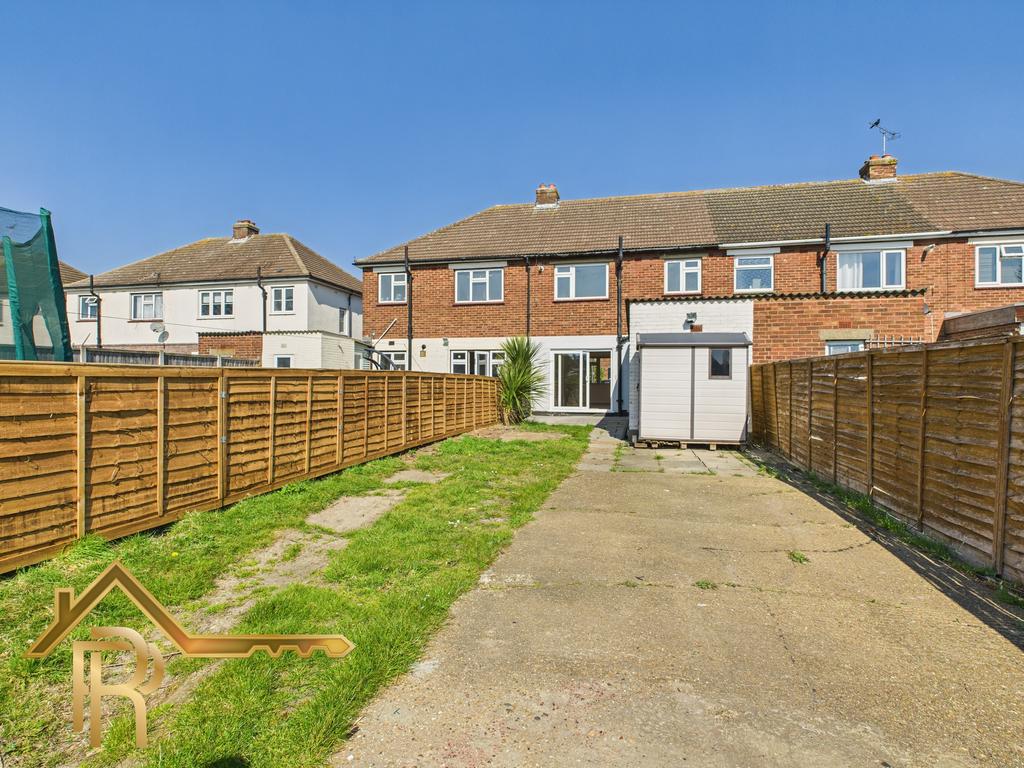 Rear garden