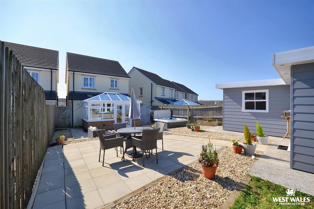 Rear garden