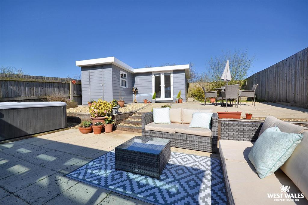 Rear garden