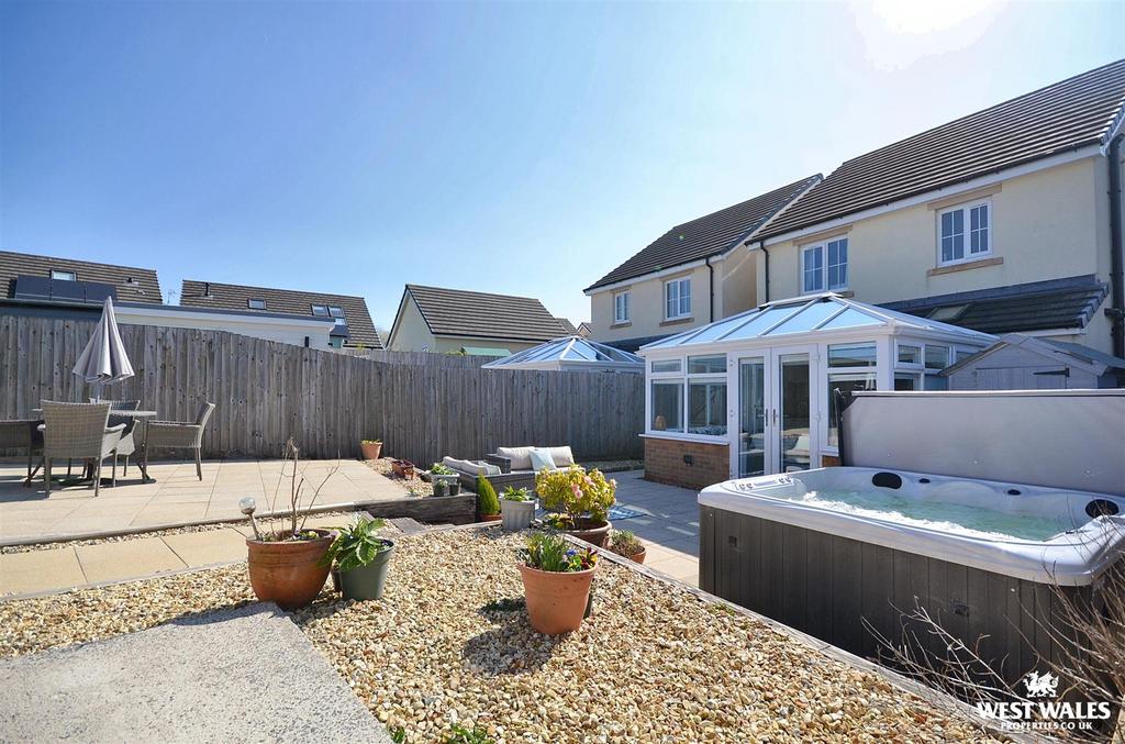 Rear garden
