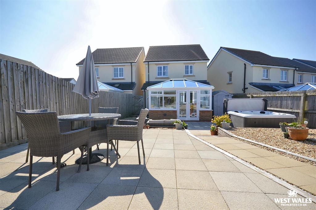 Rear garden