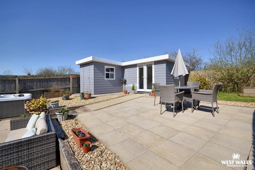 Rear garden