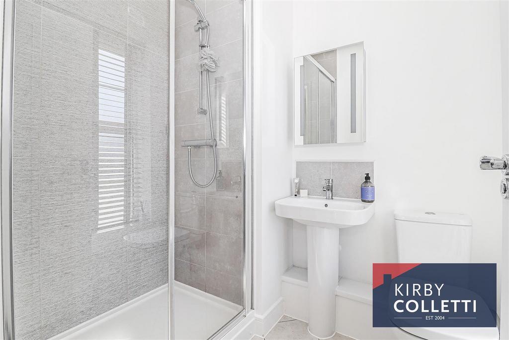 En suite shower room to bedroom one