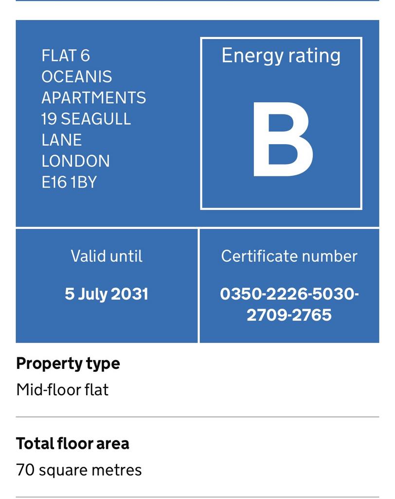 Energy Performance Certificate