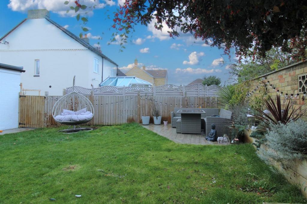Rear garden