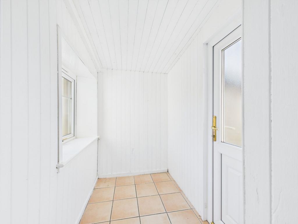 Rear porch