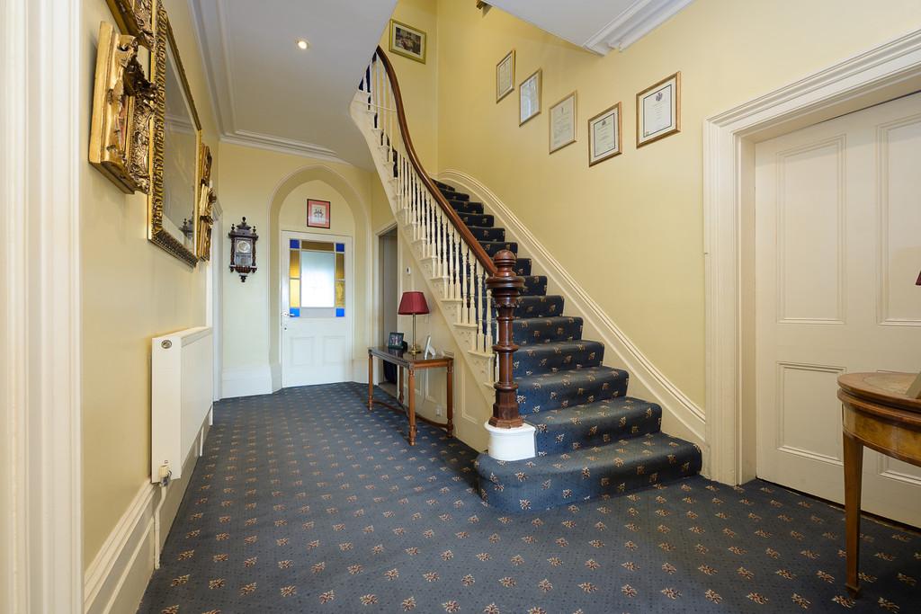 The reception hall