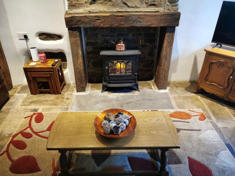 Feature fireplace