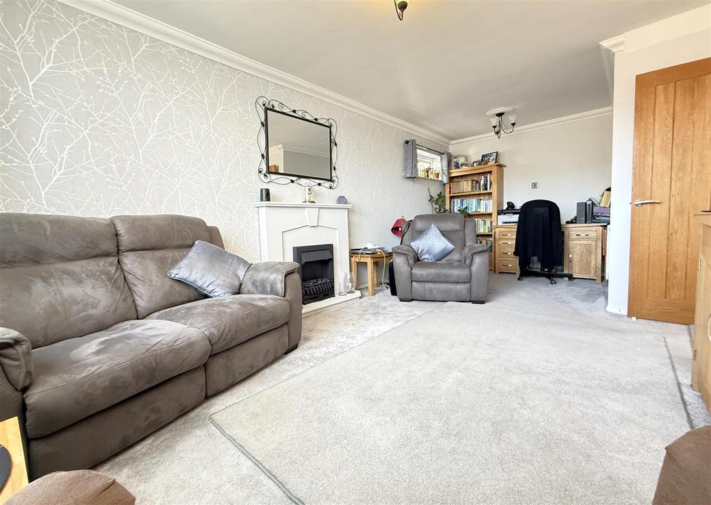L shaped sitting room