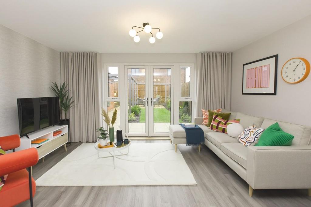 Light filled living area