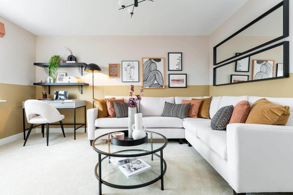 The open lounge offers a peaceful space to relax