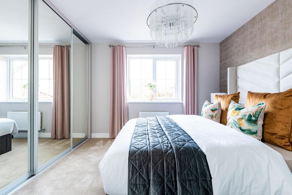 Main bedroom with space for a large bed
