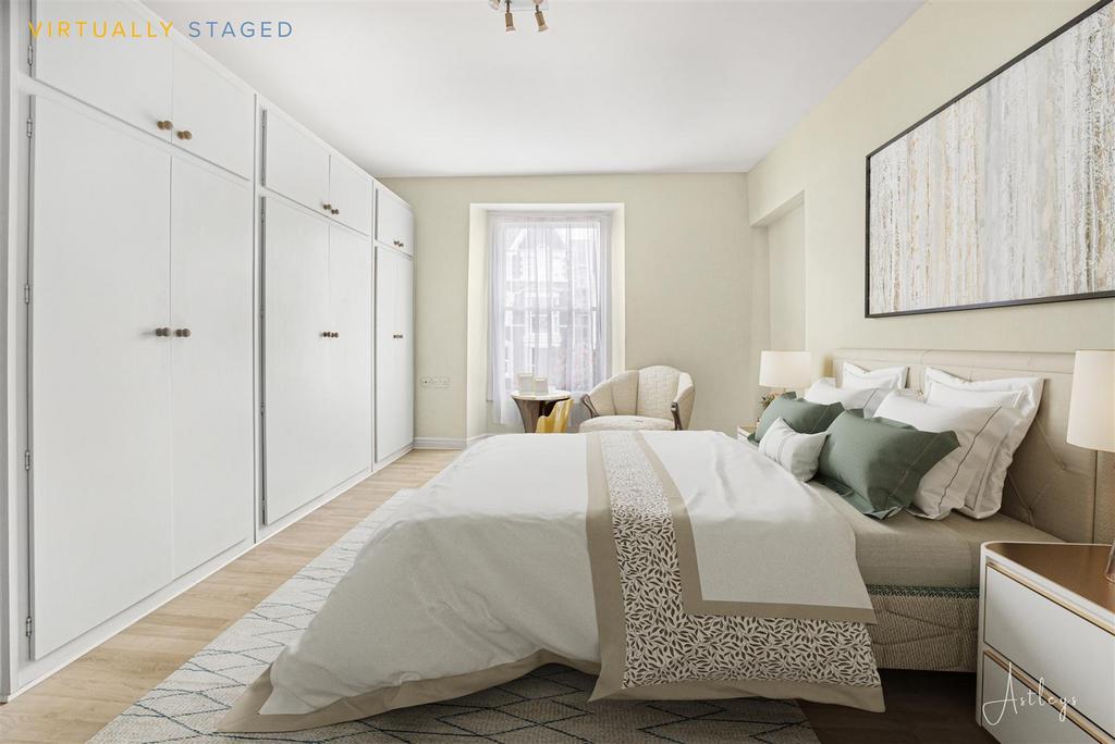 Virtually Furnished Bedroom 1