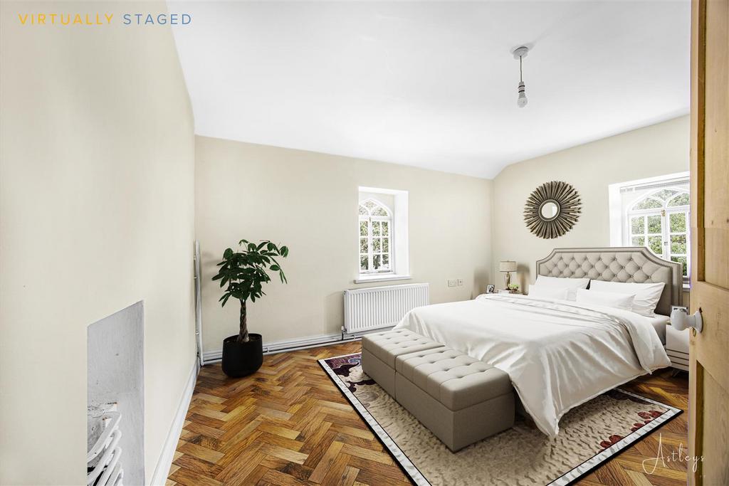 Virtually Furnished Bedroom 2