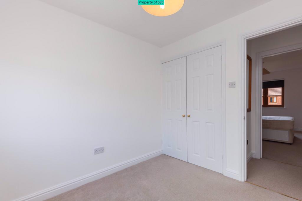 Bedroom 2 with Fitted Cupboards