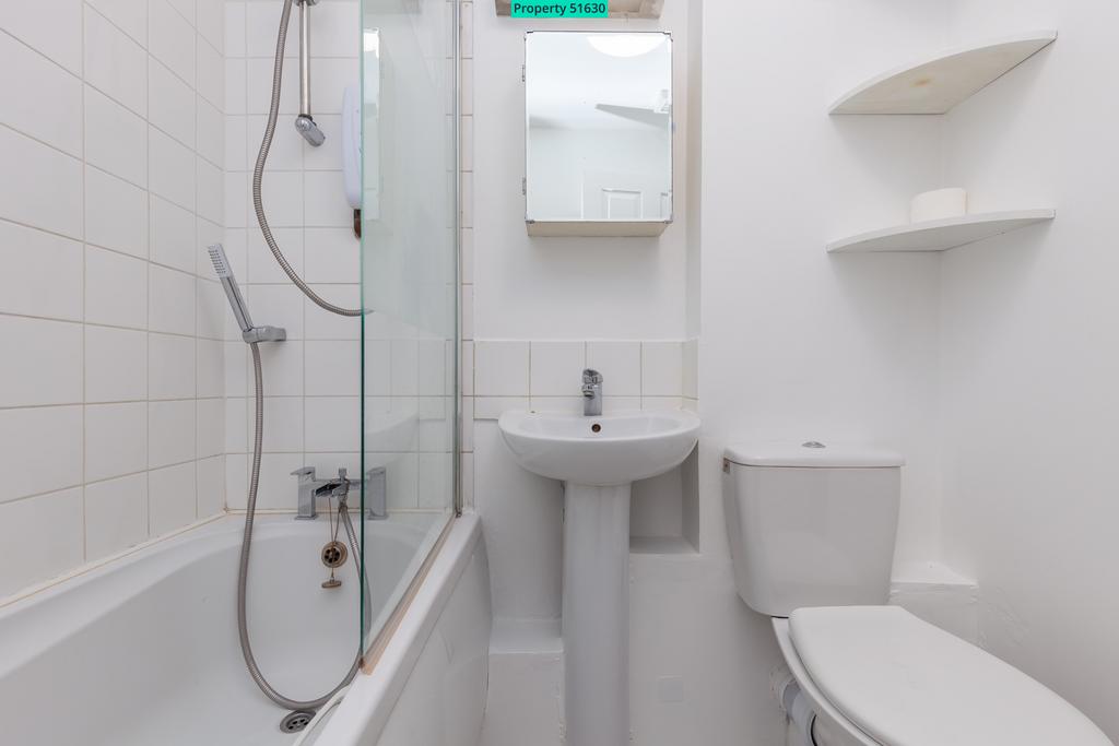 Bathroom with Shower Over Bath