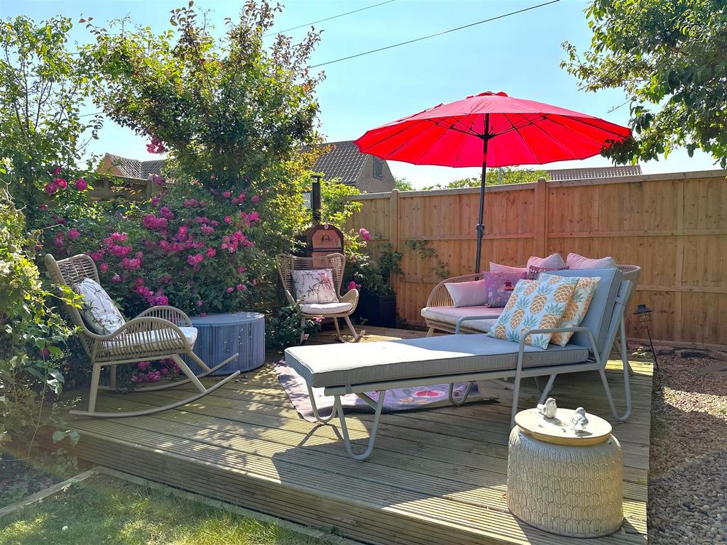 Secluded Decked Seating Area 111