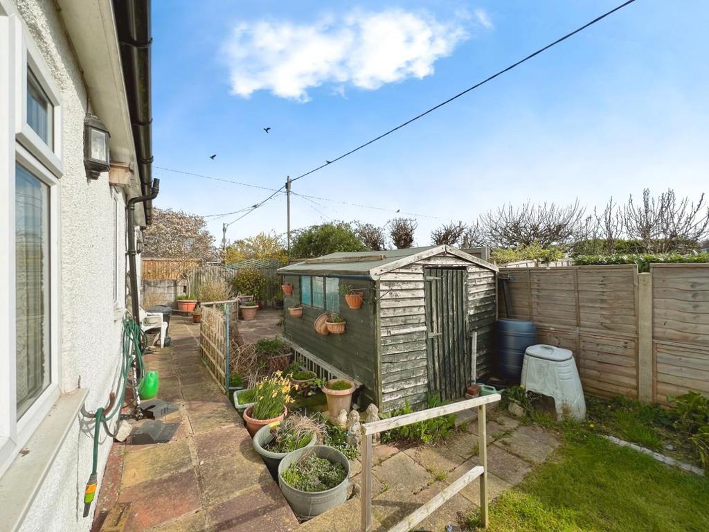 Rear gardens