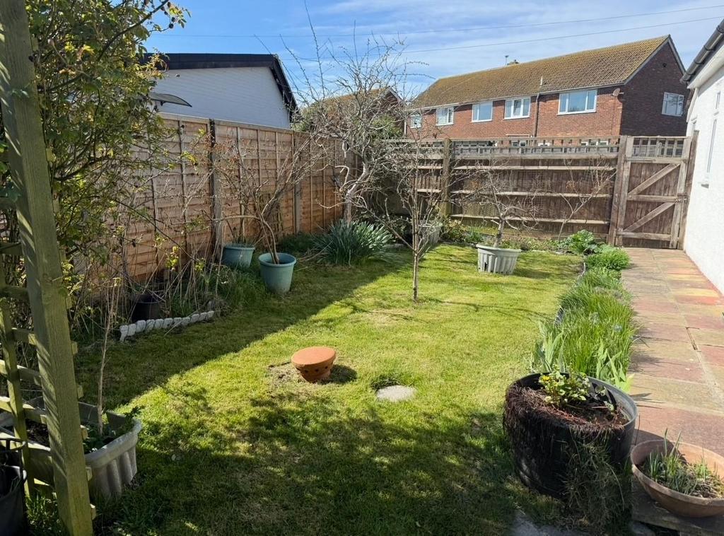 Rear gardens