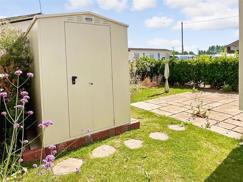 Rear Garden And Shed