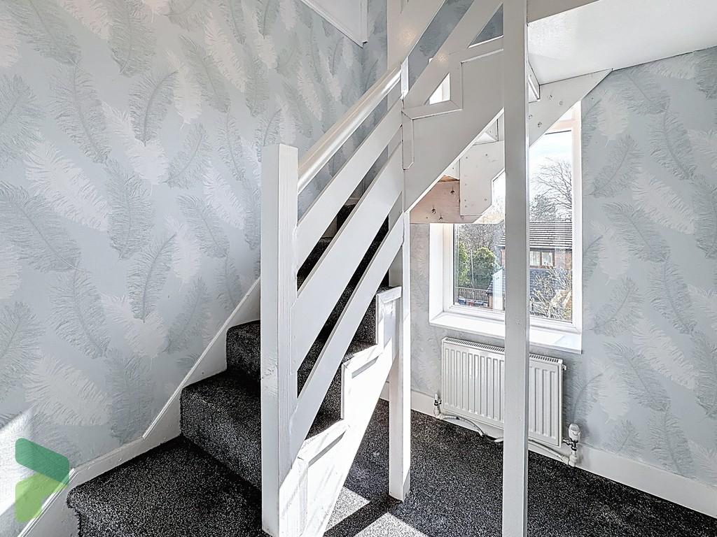 Stairs to attic room