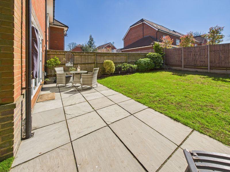 Rear patio