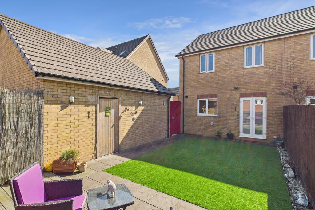 Rear of Property