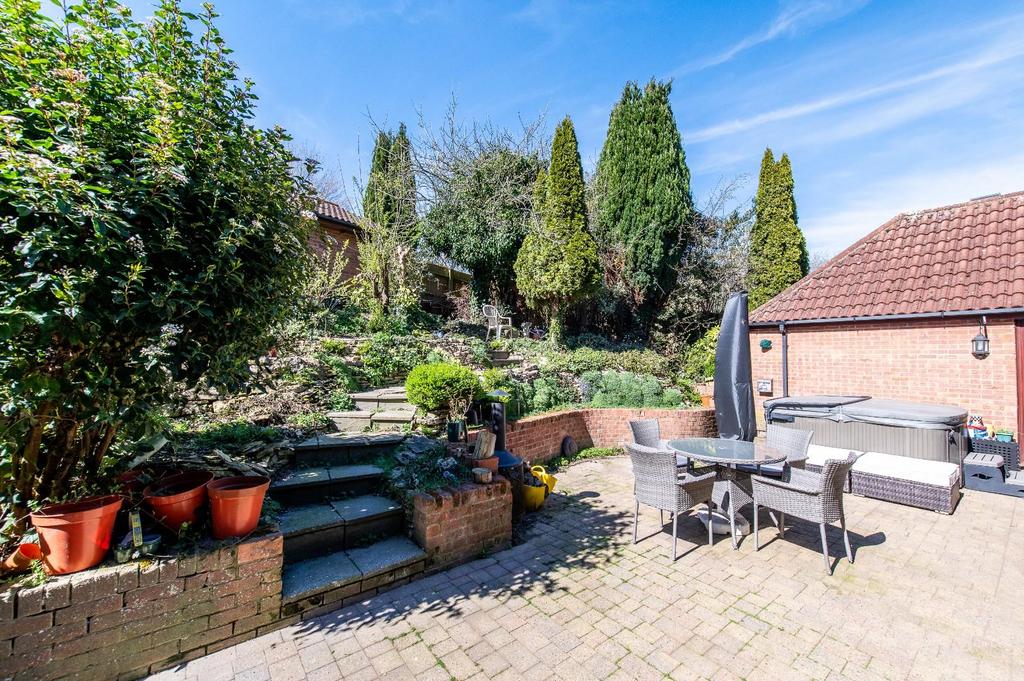 Rear garden