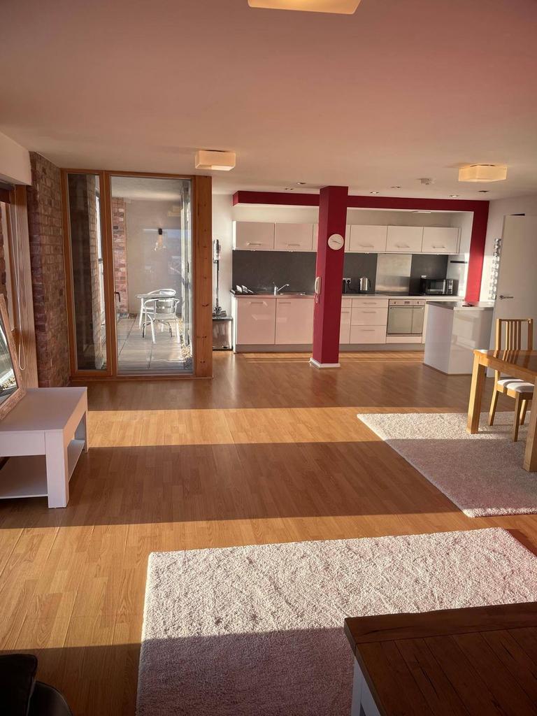His stunning penthouse apartment offers a high-en