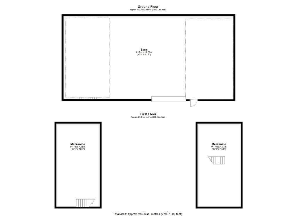 Barn at Litmarsh, Hereford Floorplan