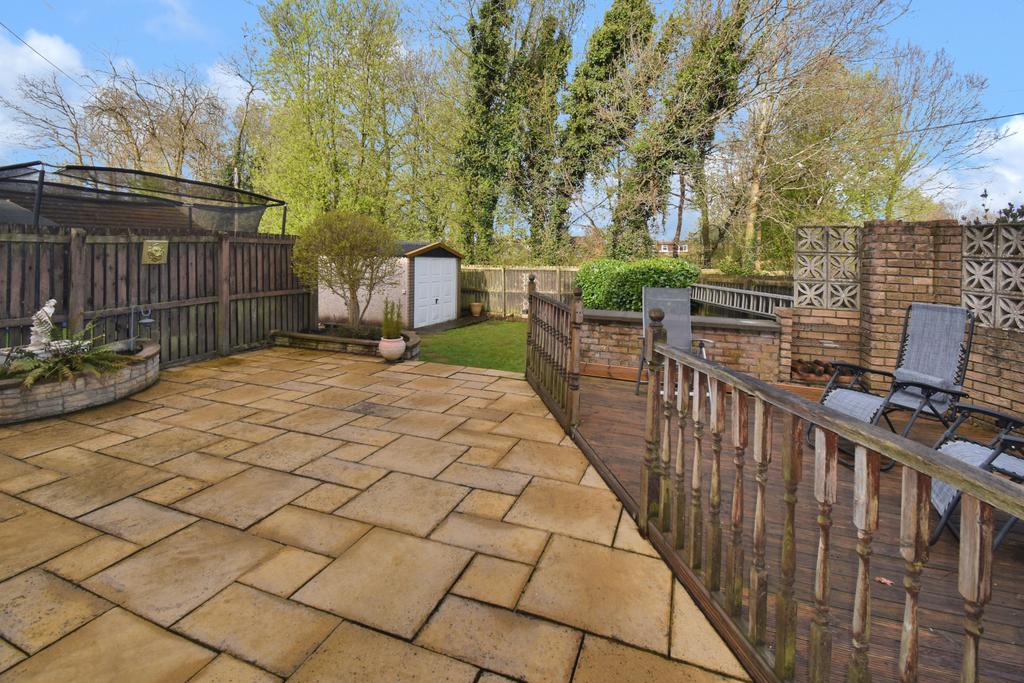 Rear garden