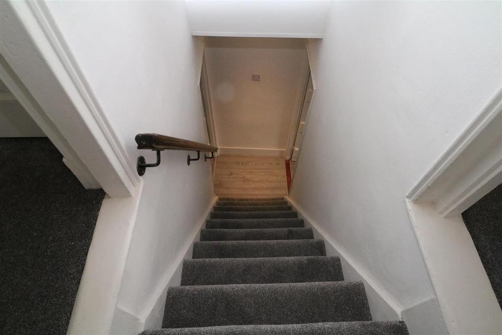 Stairs to first floor landing