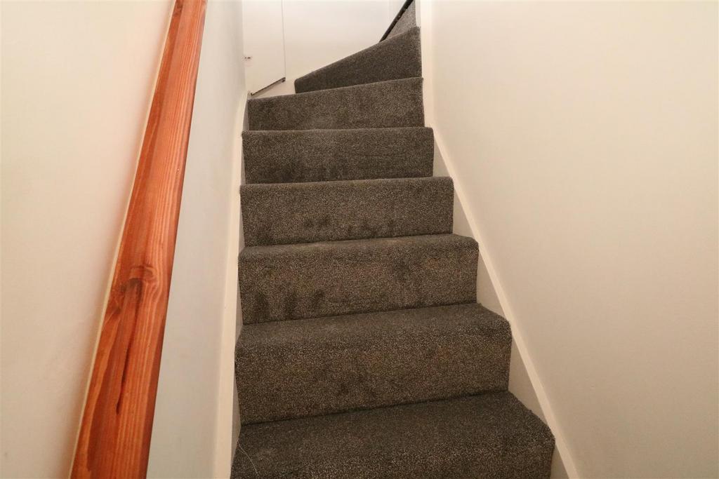 Stairs to lower ground floor lobby
