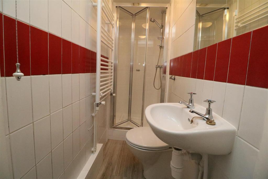 Lower ground floor shower room