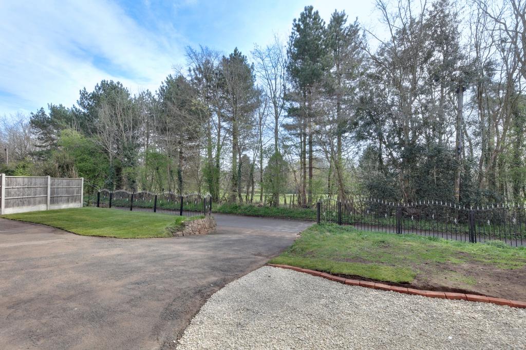 Golf course view from front of house