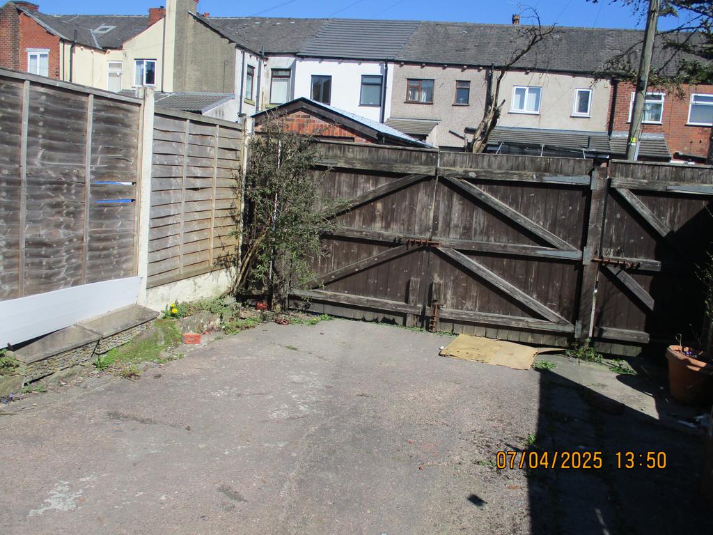 Rear yard