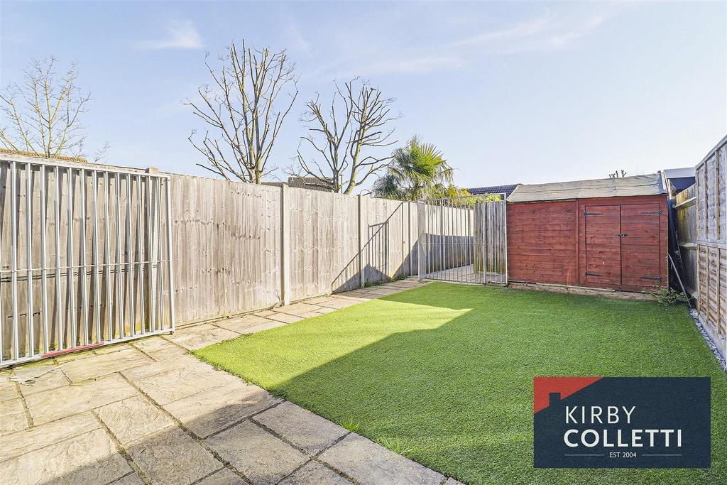 Rear garden