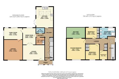 4 bedroom detached house for sale, Bredbury Green, Romiley