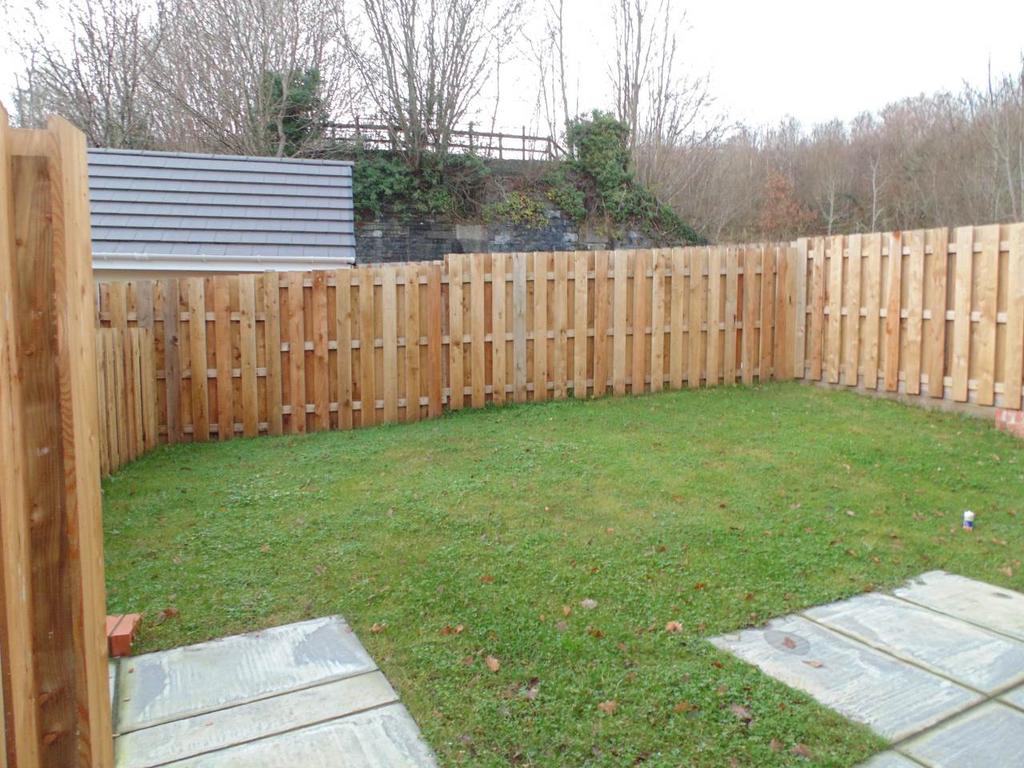 Rear garden