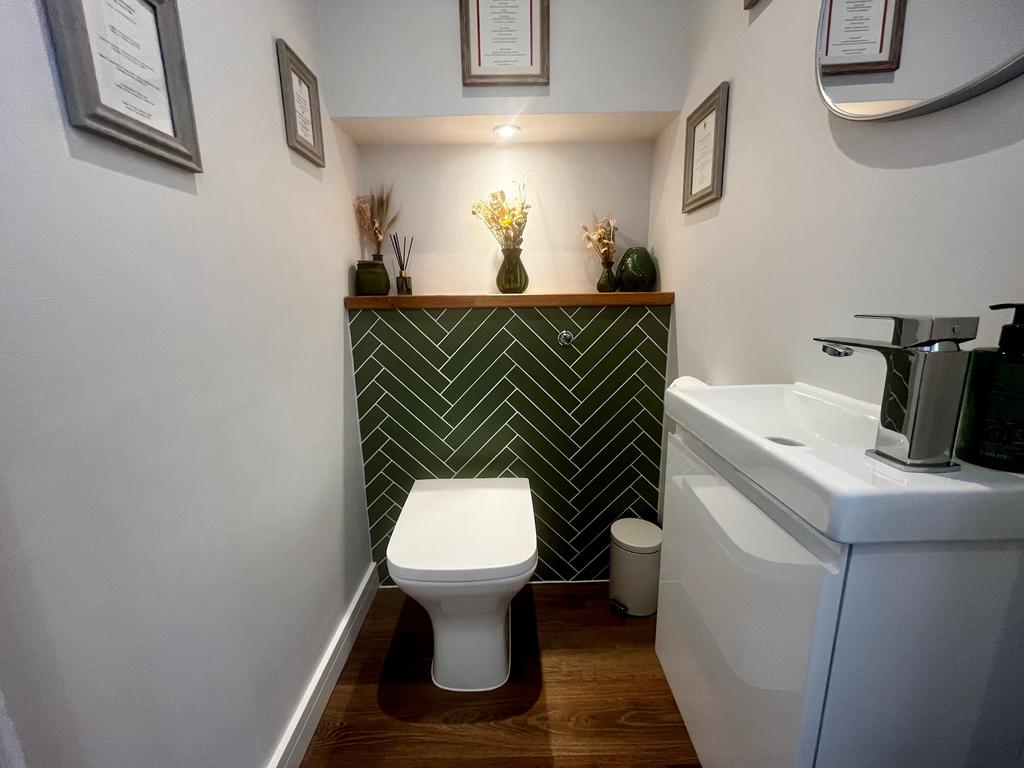 Butchers new toilet