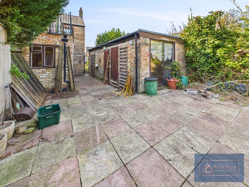 Rear patio