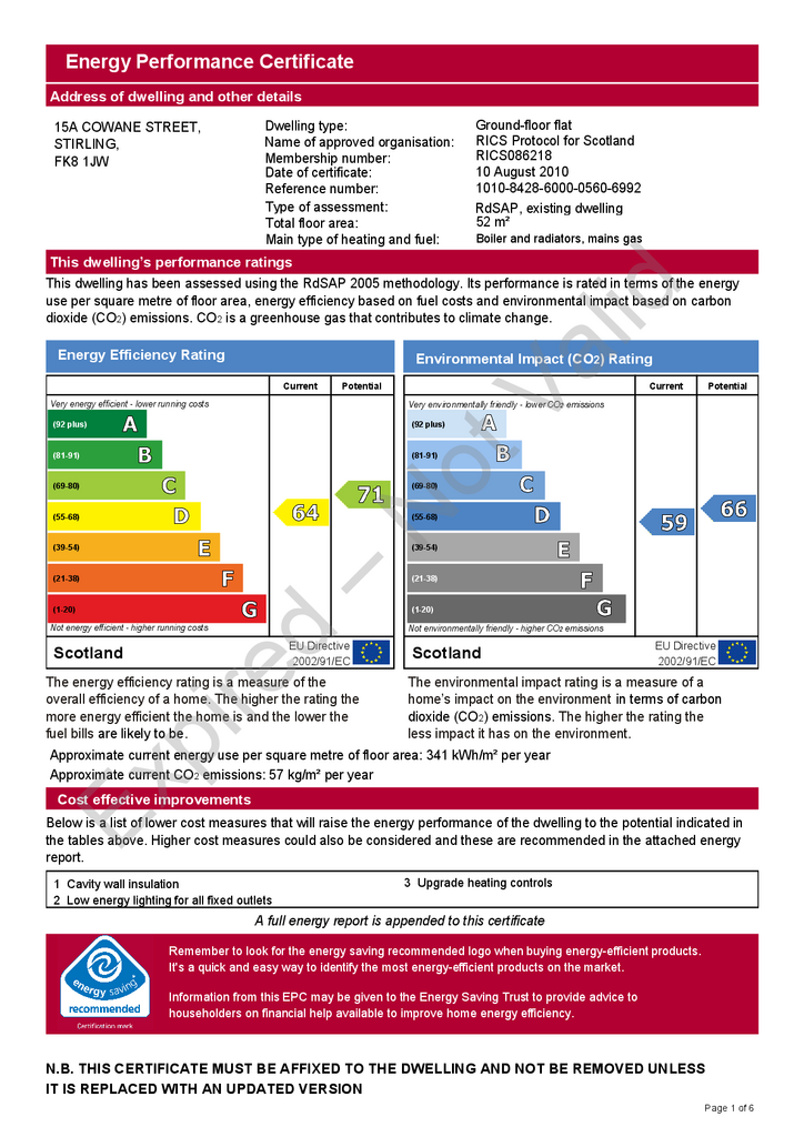 EPC Certificate