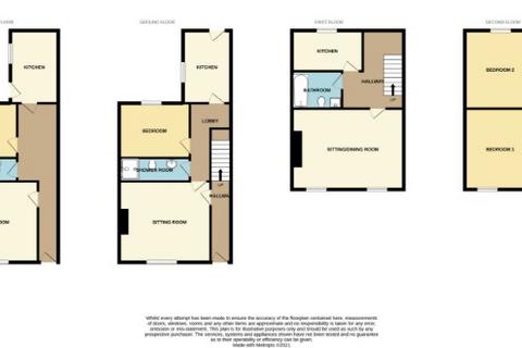 1 bedroom apartment to rent, 252 North Road West, Flat 1