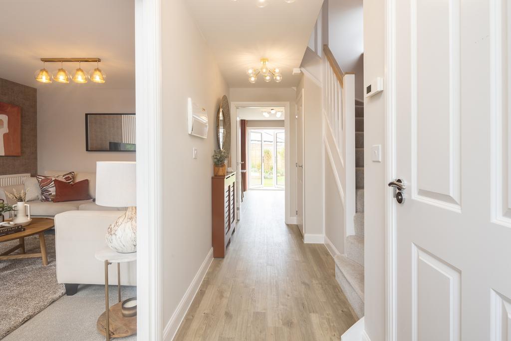 Hallway in the 4 bedroom Sudbury