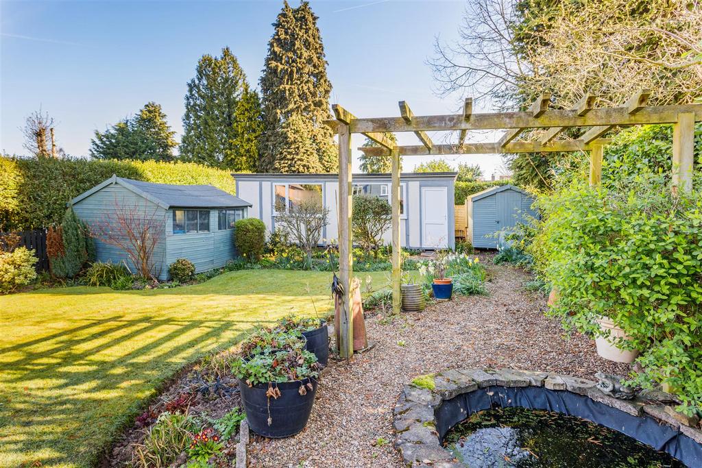 Rear garden