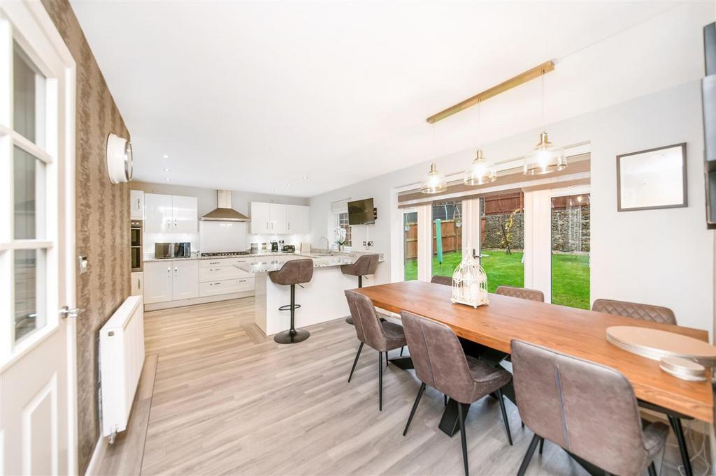 Dining living kitchen