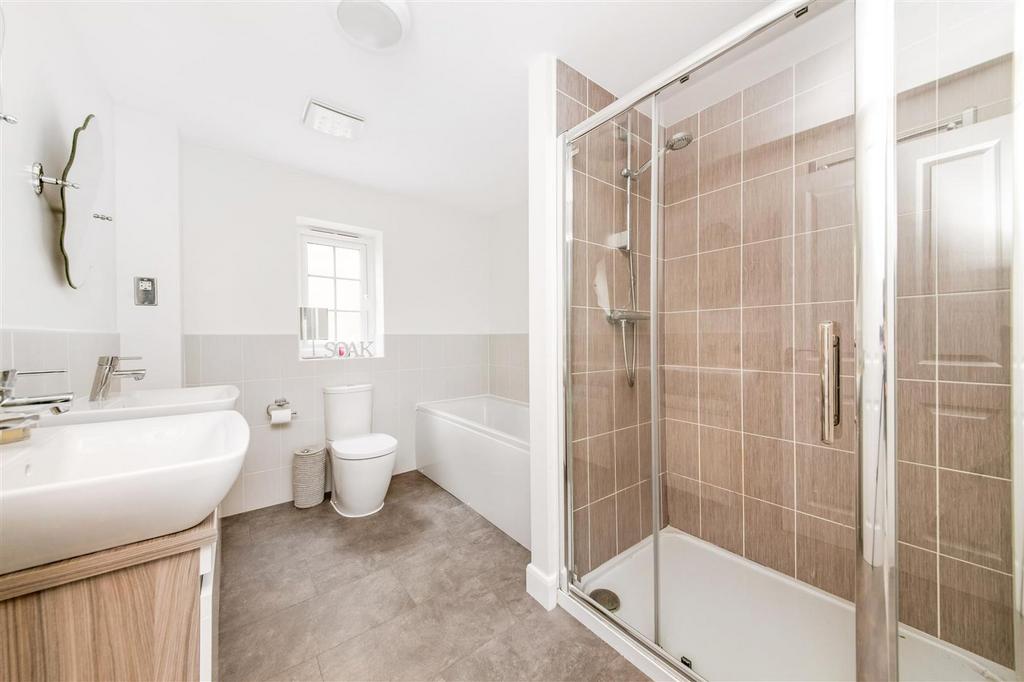 En suite shower room to bedroom one